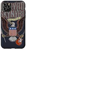 Lynyrd Skynyrd Eagle Guitare Drapeau am&eacute;ricain Classique Rock r&eacute;tro Motard Coque pour iPhone 11 Pro Max