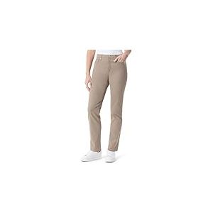 Gloria Vanderbilt Amanda Classic High Rise Tapered Jean Standard, Noisette, 42 Court Femme