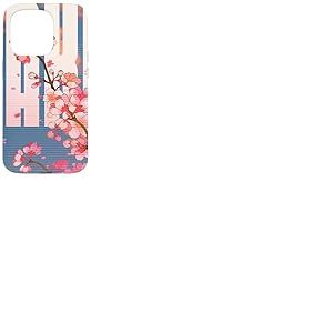 Sakura Japonaise Fleur Cerisier Vaporwave Harajuku Coque pour iPhone 15 Pro