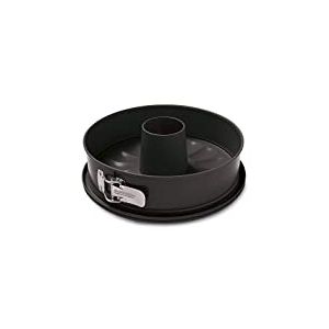 Guardini, Moule &agrave; charni&egrave;re avec 2 fonds &Oslash; 26 cm, Fond anti-goutte, Acier avec rev&ecirc;tement antiadh&eacute;sif, Noir, Fabriqu&eacute; en Italie, Ligne Gardenia