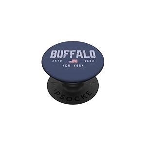 Buffalo New York//Buffalo New York//Buffalo New York PopSockets PopGrip Adh&eacute;sif