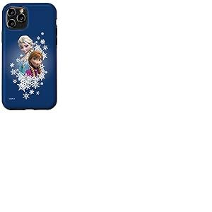 Disney La Reine des Neiges Anna et Elsa Sisters et Flocons de Neige Coque pour iPhone 11 Pro