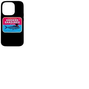 Huile d'olive ajoutée au sel de sardines fumées Coque pour iPhone 14 Pro