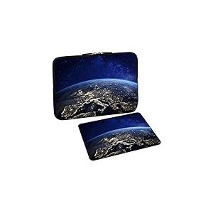 PEDEA Design Housse de Protection pour Ordinateur Portable jusqu'à 15,6" Space Night