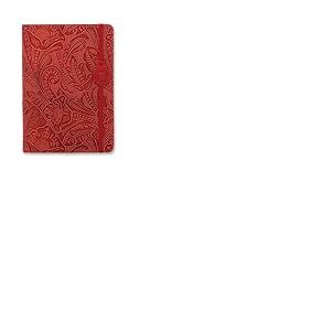 Letts of London Agenda semainier 2026 baroque A5 &ndash; Rouge 26-080393