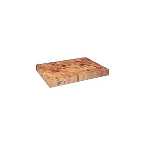 Boos Block Billot De Boucher Professionnel - Planche Bois De Bout – Billot De Cuisine – Planche Erable d'Amérique du Nord – 51 x 38 x 6 cm, 20"x 15" x 2.25, Maple