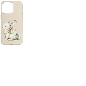 Lapin Cottagecore Pastel Coque pour iPhone 15 Pro Max