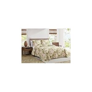 Tommy Bahama topique Orchid&eacute;e Parure de lit 1 Personne, Coton, Green, King