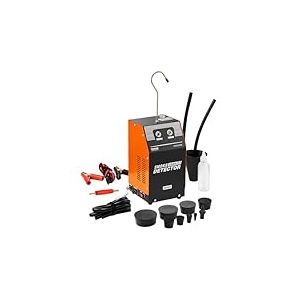 VEVOR Détecteur de Fuite de Carburant 2 Modes Air et Fumée, Machine à Fumée Auto EVAP avec Pompe à Air Intégrée, Testeur de Fuite de Tuyau Voiture 19-23 PSI