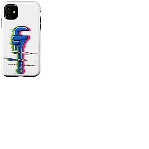Glitch Art Plombier Clé Tuyauterie Tuyau Drain Coque pour iPhone 11