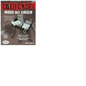 ThinkFun - 76486 - Cold Case : avec intérêts. Le Crime dans sa Propre Maison. Qui trouvera Le Tueur ? Un Jeu de Puzzle pour Un ou en Groupe à partir de 14 Ans [Brown, Grey, Silver]