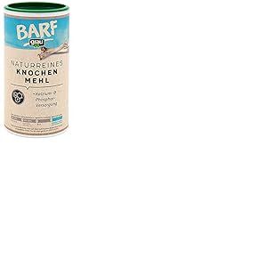 GRAU L’original Farine D’os De Bœuf Purement Naturelle À 100 %, Calcium Naturel Pour Croissance Osseuse Et Articulations, Lot De 1 (1 x 800 g), Complément Alimentaire Pour Chiens Et Chats