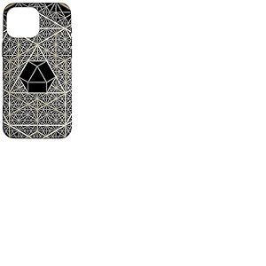 Géométrie sacrée Octaèdre Hexagone Géométrique Hexagone Coque pour iPhone 16 Pro Max