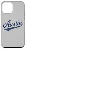 Austin Texas Varsity Script Vintage Sport Jersey Style Coque pour iPhone 12 Mini