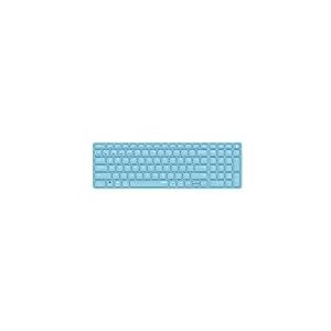 Rapoo E9700M Clavier RF sans Fil + Bluetooth QWERTZ Allemand Bleu