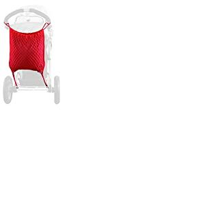 sunnybaby 12176 Filet de courses universel pour poussette, avec brise-vue pratique, doublure intérieure, fermeture à ancre universelle – Couleur : rouge – Qualité : fabriqué en Allemagne