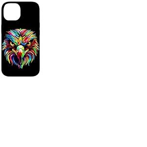 Aigle Pop Art Couleurs Vives Aigle Royal Fauconnier Chasseur Coque pour iPhone 14
