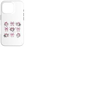 Éléphant Animal Fille Coquette Noeud Rose Maman Maman Coque pour iPhone 16 Pro