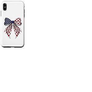 Masques de théâtre - Actrice - 4 juillet - Drapeau américain Coque pour iPhone XS Max