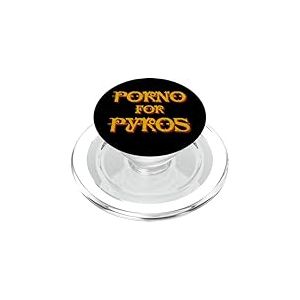 Porno for Pyros Orange Logo PopSockets PopGrip pour MagSafe