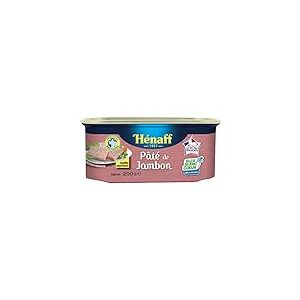 HENAFF le Pâté de Jambon Bleu Blanc Cœur 200 g - Lot de 6