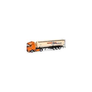 herpa Camion Miniature Mercedes-Benz Actros Procabin Streamspace citerne silo Steinkühler, Miniature à l’échelle 1:87, Objet de Collection, Made in Germany, Plastique