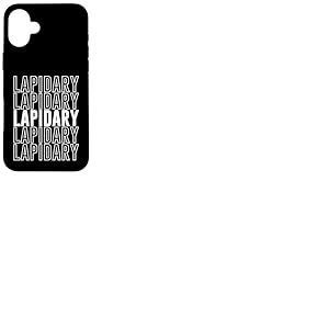 Lapidaire Coque pour iPhone 16 Plus