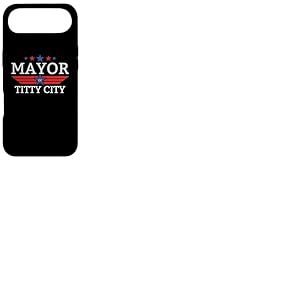 Maire de Titty City Humour Humour Maire de Titty City Coque pour iPhone Air