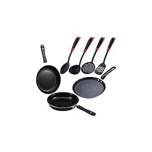 Distributions Diempi Online s.l PK1521 Set poêles et ustensiles, aluminium forgé, convient pour induction, pressé