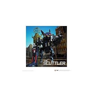 DC Comics Lego&reg; Batman (The Scuttler) 40 x 40 cm Toile Imprim&eacute;e