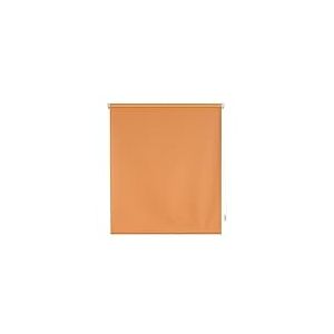Decorblind Store Enrouleur occultant uni sans Outils et sans per&ccedil;age Dimensions : 107 x 180 x 180 (L x l) : 104 x 175 cm. Store occultant uni Couleur Orange