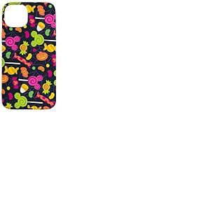 Disney Halloween Sweets Mickey Mouse Candy Pattern Coque pour iPhone 15 Plus