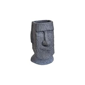 HTI-Living Pot de Fleurs Moai Figurine Moai Pot de Fleurs Jardini&egrave;re