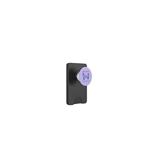 Papillon de Sensibilisation &agrave; l'&eacute;pilepsie - Trouble de Crise de Ruban Violet PopSockets PopWallet pour MagSafe