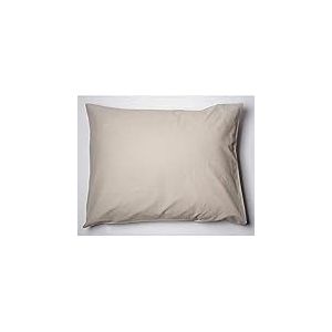 Papillon Housses de Coussin Satin Taupe, Coton, 60 x 70 cm