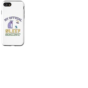 Pyjama de nuit femme et Hommes Chat sleep shirt de nuit Coque pour iPhone SE (2020) / 7 / 8