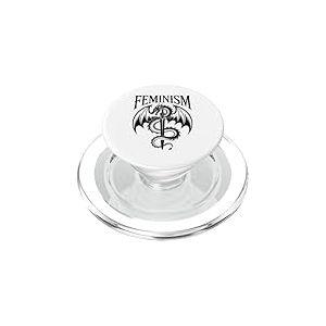 Dragon féminisme patriarcat PopSockets PopGrip pour MagSafe