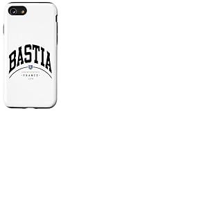 Bastia France Voyage Famille France Bastia Souvenir Bastia Cadeau Bastia Coque pour iPhone SE (2020) / 7/8