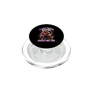Funny All The Pretty Girls Squat Like-This Attrape-Balle Molle PopSockets PopGrip pour MagSafe