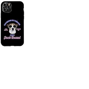 Jack Russel Cadeau Humour Chien Jack Russel Femme Homme Coque pour iPhone 11 Pro
