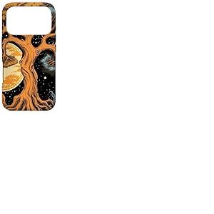 Soleil & Lune Yin Yang Arbre de Vie Yggdrasil Coque pour iPhone 17 Pro
