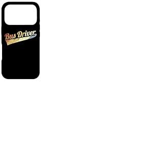 Conducteur de Bus r&eacute;tro Coque pour iPhone 17 Pro