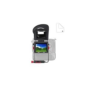 voking 3 x Zoom Confort Viseur LCD pour 3 – Écran 3,2 avec Supports en métal