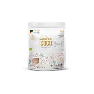 Energy Feelings Sucre de Coco Bio 1 kg, Pack XXL pour une Douceur Naturelle, Notre Sucre de Fleur de Coco est Idéal pour les Desserts, Sucre Complet, Gluten Free, à Base de Noix de Coco