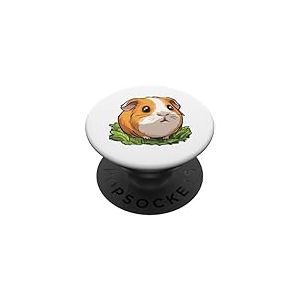 Cochon d'Inde Animaux Mignons Cochon d'Inde Dr&ocirc;le PopSockets PopGrip Adh&eacute;sif