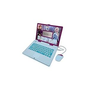 Lexibook, Disney Frozen La Reine des Neiges 2 - Ordinateur &Eacute;ducatif Bilingue Fran&ccedil;ais/N&eacute;erlandais, avec 124 Activit&eacute;s pour Apprendre, S'amuser et Jouer du Piano - Bleu/Violet, JC598FZi10LXB