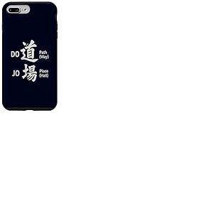 « DOJO – Path Place » Signification des arts martiaux japonais Kanji Coque pour iPhone 7 Plus/8 Plus