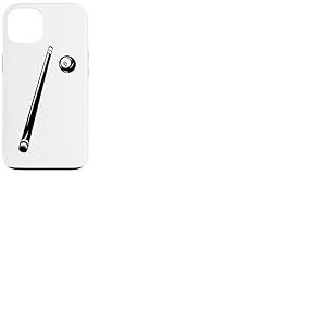 Boule de billard et queue de billard Pool Billard Coque pour iPhone 13