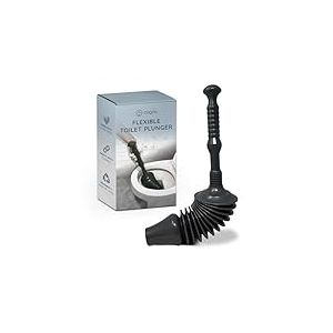 CUQOO DYN13102 Accordian Plunger Small Head Piston de Toilette accordéon Petite tête, s, Heavy Duty