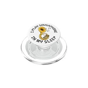 Je joue du sousaphone pendant mon sommeil, musicien PopSockets PopGrip pour MagSafe